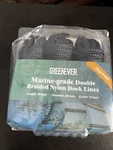 Greenever Marine Grade Double Braided Nylon Dock Lines Pack New 15 Ft 3/8"/AA. Fixed Price $10.67.