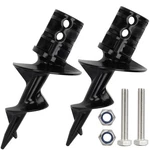 Dock Pole Auger Aluminum Post Hardware Ss Bolts Fits 2 Od Tubing Pack. Fixed Price $40.19.