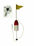 Kufa 48" Flag Pole, 5" 11" Float And 5/16"X100' Lead Rope (FLP1+F11RW+LP1). Fixed Price $59.99.