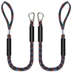 4 Ft Marine Bungee Dock Lines,boat Rope, Jet Ski Accessories With Stainless. Fixed Price $32.50.