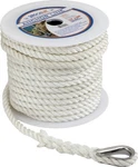 Sea Dog 301110100WH Twisted Nylon Anchor Line 8. Fixed Price $46.36.