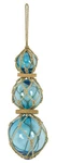 Moby Dick Specialties Blue Roped Set With 3 Glass Nautical Decor F.... Fixed Price $47.51.