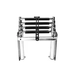 Marine City 4 Step Stainless Steel Telescoping Swim Ladder With Rubber Strap. Fixed Price $199.00.