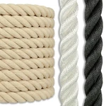 Premium 3 Strand Twisted 100% White Polyester Rope Low Stretch Outdoor Line. Fixed Price $3462.99.