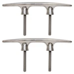 Attwood Boat Contemporary Cleat 66056-1 10 Inch Stainless (set Of 2). Fixed Price $73.41.