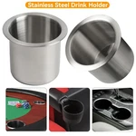 2X Universal Stainless Steel Cup Drink Holders Auto Camper Rv Truck Marine Boat. Fixed Price $12.99.