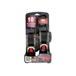 Erickson Manufacturing Pair Of Retractable Ratcheting Tie-down Straps (E-34415). Fixed Price $32.17.