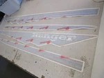 Ranger Std Aluminum Graphic Hull Decal (set Of 4) 206413 / 206416 Marine Boat. Fixed Price $199.95.