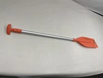 Overtons 56122 Floating Telescoping Paddle With Boat Hook Orange. Fixed Price $29.56.