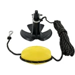 Xialuo Marine River Anchor Kit 12 Lb Black Pe Coated Kayak Accessories.... Fixed Price $66.23.