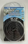 Double Braid Nylon Premier Mooring Rope Black 3/8" X 20 Ft Marine Boat Dock Line. Fixed Price $12.95.