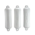 Attwood 93553P2 Softside Boat Fender White 5-INCH X 22-INCH Pack. Fixed Price $56.53.