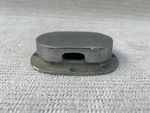 Chromed Bronze Perko Rope And Chain Deck Pipe, 750C 750F. Fixed Price $80.00.