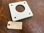 Power Base Wedge White Poly 7" X 4 Deree Pre Cut For Mounting.... Fixed Price $53.95.