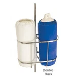 West Marine 3731536 WFEN6D Stainless Steel 7-1/2" Double Fender Holder Rack. Fixed Price $79.95.