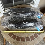 Boat Fenders Marine Black Set Of Inflatable Twin Eye Rib 5.5X20 New. Fixed Price $9.99.