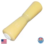 C.h. Yates 1200Y Yellow Heavy Duty 'v' Keel Roller, 12" X 5/8". Fixed Price $34.01.
