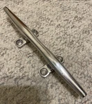 8" Attwood Marine Boat Cleat Chrome Colored. Fixed Price $16.00.