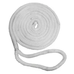 New England Ropes 3/8" Double Braid Dock Line White 15' (C5050-12-00015). Fixed Price $27.99.