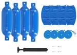 Rockville FEN465-BLUE Boat Fender Package Bumpers 6.5"X23", Covers, Lines. Fixed Price $89.95.
