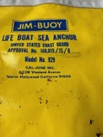 Jim-buoy Life Boat Sea Anchor Model 929 Emergency Ec!. Fixed Price $289.00.