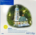 Dept 56 Snow Village Lighthouse Lighted Ornament Nautical 98635 New. Fixed Price $15.49.