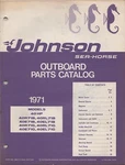 1971 Johnson Sea-horse Outboard 40 Hp P/n 386213 Parts Manual (503). Fixed Price $25.99.