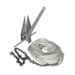 Lewmar 7LB Lfx Anchoring Kit With 10' G4 1/4" Chain 150' 1/2" 8-PLAIT Line. Fixed Price $377.33.