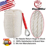 3/4"X200' Twisted Strand Anchor Rope W/ Thimble Sailboat 12592LB Breaking. Fixed Price $79.59.