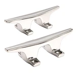Attwood Zamak Chrome Plated Zinc Cleats Pair 4-1/2" Marine 6244-6. Fixed Price $20.99.