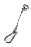 Lewmar 66840027 Anchor Strap 12IN 3MM Cable With 6MM Caribiner Clip. Fixed Price $112.99.