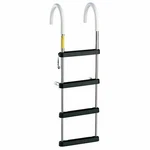 Garelick 06141:01 Stainless Telescoping Gunwale 4-STEP Hook Ladder Marine Eez-in. Fixed Price $229.51.