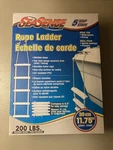 Seasense 5-STEP Marine Rope Ladder PN-08702 11.75" Steps Wide Boat New. Fixed Price $34.98.