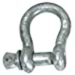 Whitecap Industries S-1532P Galvanized Steel Shackle 3/8" Rope Size. Fixed Price $17.07.