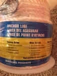 Seachoice 3-STRAND Twisted Nylon Anchor Line Boat 3/8" X 150 Ft White 40721. Fixed Price $50.00.