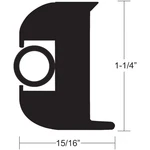 Taco Marine 3447BBK702 Flexible Rub Rail Kit Black W/ (10917895). Fixed Price $480.93.