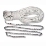 Lewmar Premium 3-STRAND Anchor Rodes 1/2"X100' 5' 1/4" Chain 69000331. Fixed Price $232.49.