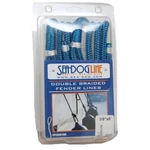Sea-dog Double Braided Fender Line 1/4 X 6' Gold #302106006G/W-1. Fixed Price $6.73.