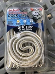 Seabowld Double Braided Dock Line 3/8 X 15 - 12 Eye Splice. Fixed Price $12.00.