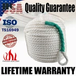 1/2"X200' Twisted Three Strand Nylon Anchor Marine Rope Thimble Boat Dockline. Fixed Price $43.99.
