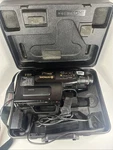 Vintage 1980S Video Camera Hitachi VM-3270A With Accessories And Case Untested. Fixed Price $34.99.