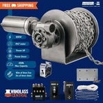 Muir DW08 Drum Anchor Winch Windlass 800W 316SS 16-28' Kit + Rope Chain & Roller. Fixed Price $1590.00.