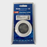 Hella Marine 980500541 White Led Courtesy Lamp 2" Plastic Rim 12VDC *new*. Fixed Price $17.99.
