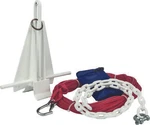 Atlantis Fluke Style Jet Boat Anchor 8.5LB Steel 4' Chain 1975' Rope A2388RD. Fixed Price $161.99.
