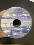 Young Marine Anchor Line 3/8" X 100' Double Braided New. Fixed Price $34.95.