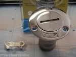 Deck Fill Gas Seachoice 32251 316 Stainless Steel Boat Fuel Tank. Fixed Price $61.74.