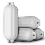 4 Ribbed Marine 8.5" X 27" Boat Fender Vinyl Bumper Dock Shield Protection White. Fixed Price $75.99.