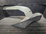 Lewmar 2020221499 Epsilon Galvanized Steel Anchor, 55 Lb. 40 To 50FT Boat Length. Fixed Price $237.99.