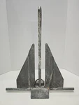 Dutton-lainson Model 10 Slip Ring Fluke Anchor Galvanized- Made Usa- Used. Fixed Price $30.00.