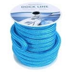 3/4 Inch 50 Ft Blue Double Braid Nylon Dock Line Mooring Rope Boat. Fixed Price $39.99.